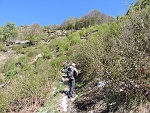Salendo alla Colma di Vercio
